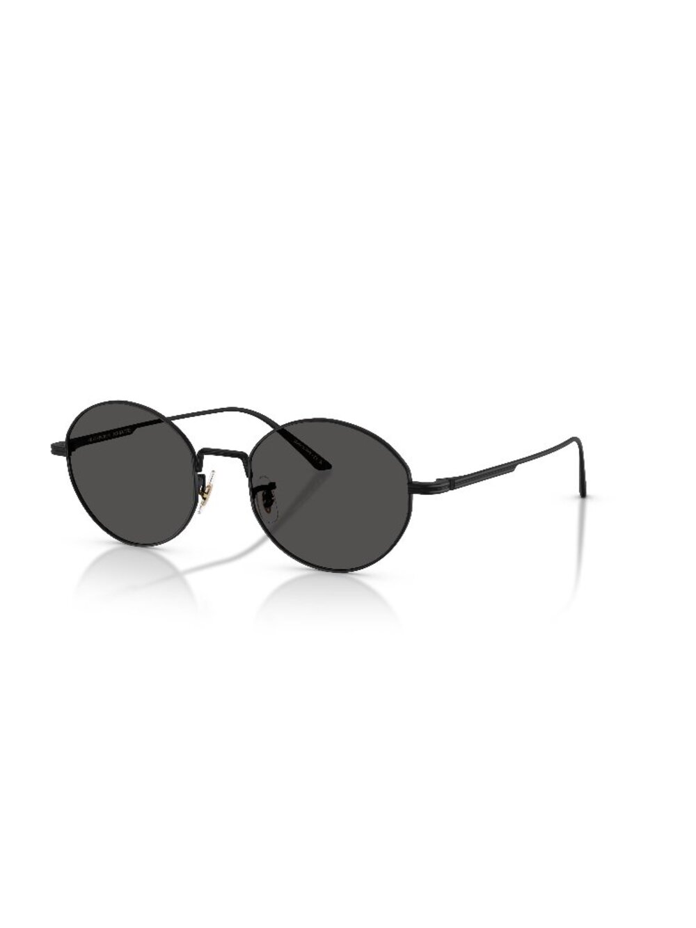New Oliver Peoples Women's Sunglasses Black Grey Lens Metal Frame OV1376S 1994C